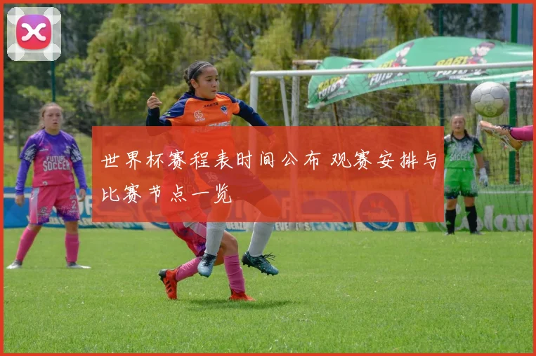 世界杯赛程表时间公布 观赛安排与比赛节点一览
